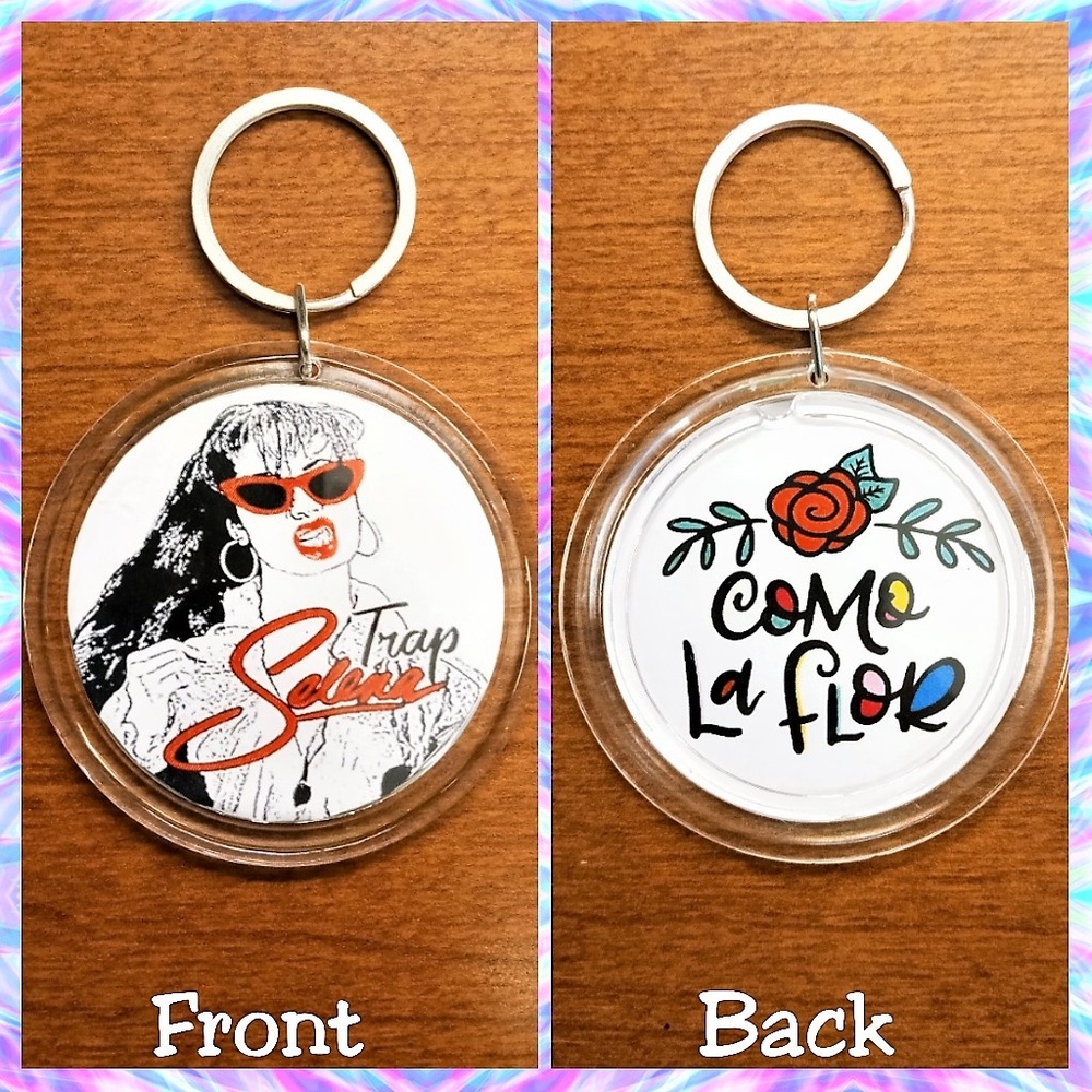 Custom Selena Keychains - Picture 2 of 5
